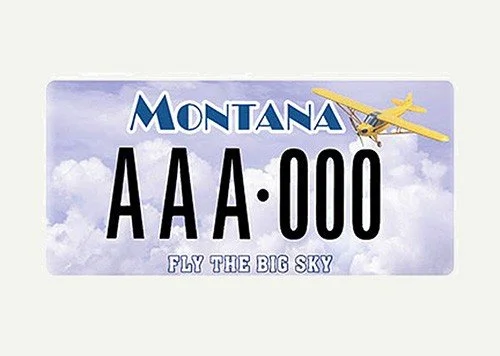 Montana Experimental Aircraft Association (EAA) Chapter 517, Inc. specialty plate