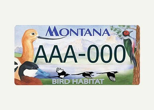 Montana Montana Audubon specialty plate