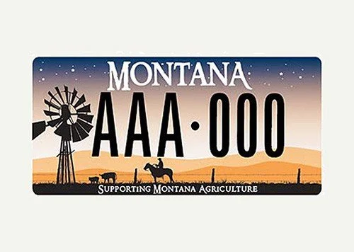 Montana Montana Farm Bureau Foundation specialty plate