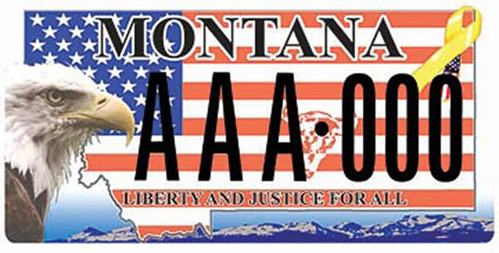 Montana Montana Veterans Affairs Division specialty plate