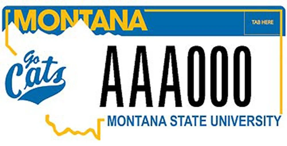 Montana Montana State University – Go Cats specialty plate