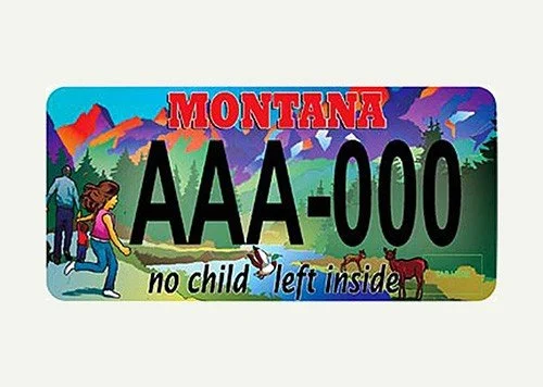 Montana National Wildlife Federation specialty plate