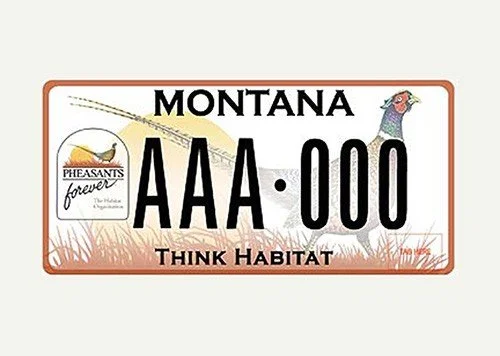 Montana Pheasants Forever, Inc. specialty plate