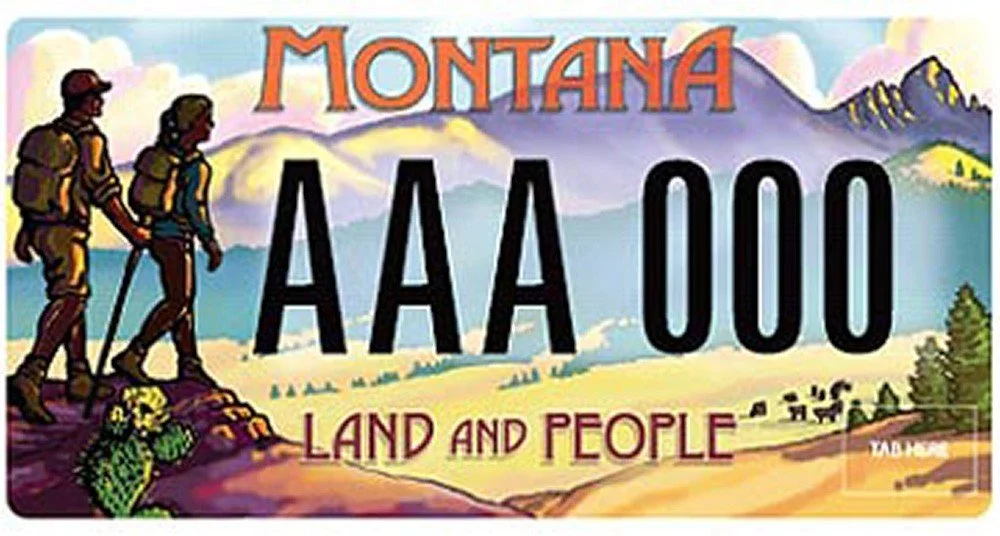 Montana Prickly Pear Land Trust specialty plate