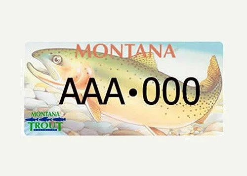 Montana Montana Council of Trout Unlimited specialty plate