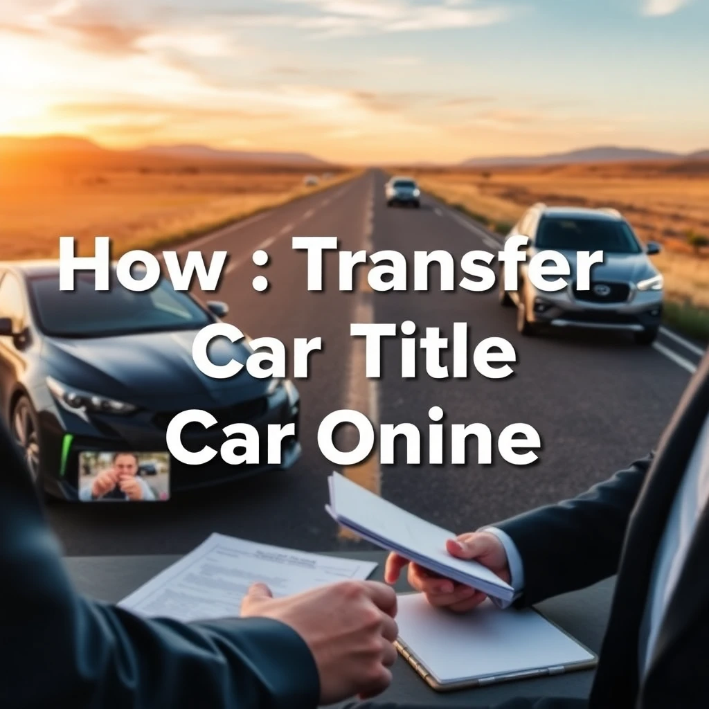 How to Transfer a Car Title Online: Full Guide