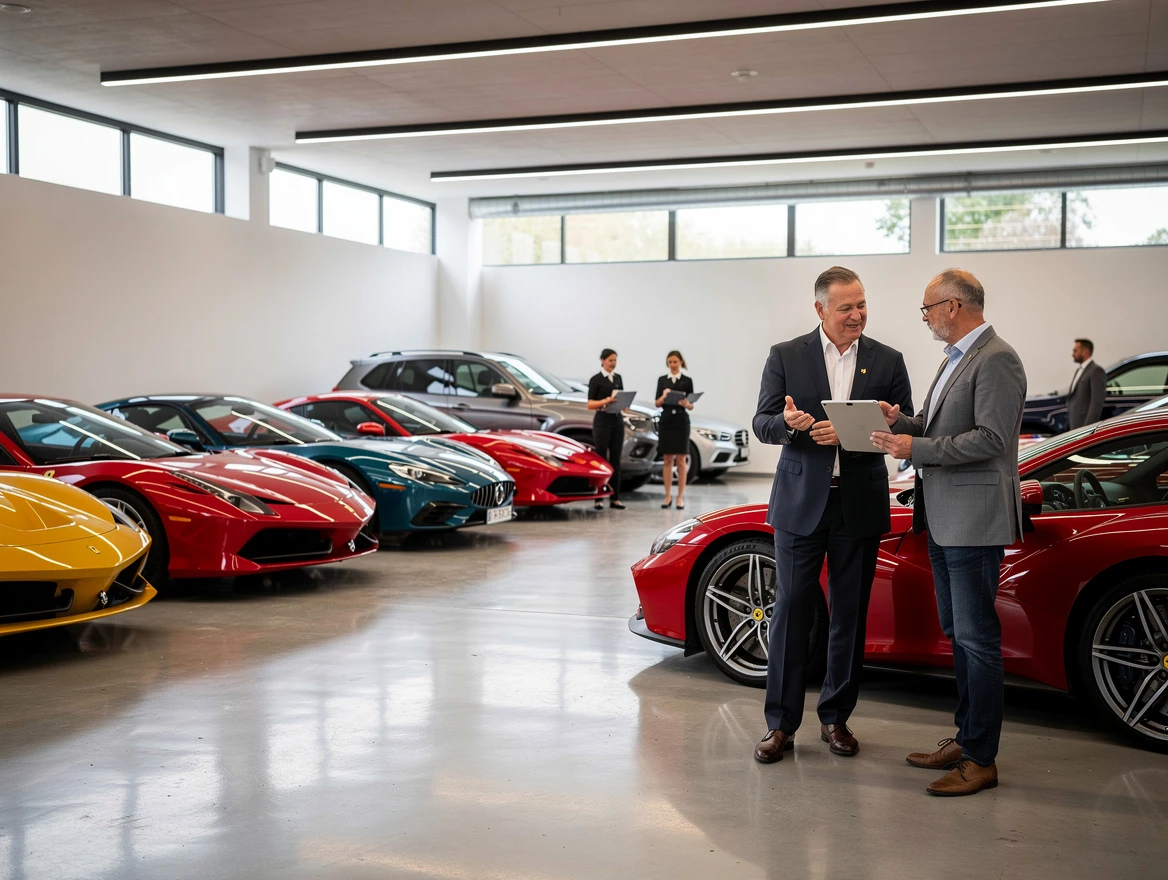 How Do Wealthy People Manage Their Large Exotic Car Collections?