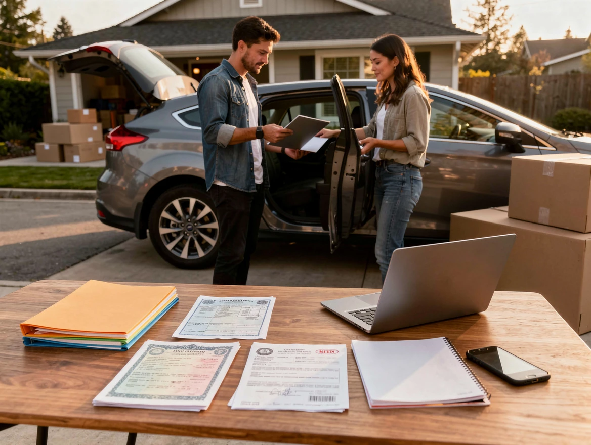 How to Properly Manage Your Vehicle Documents During a Move