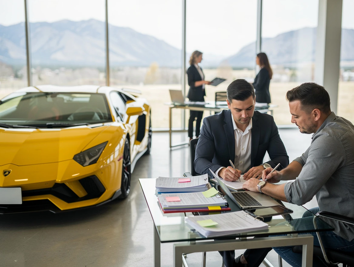 What Is the Step-by-Step Process to Register a Lamborghini Through a Montana LLC?