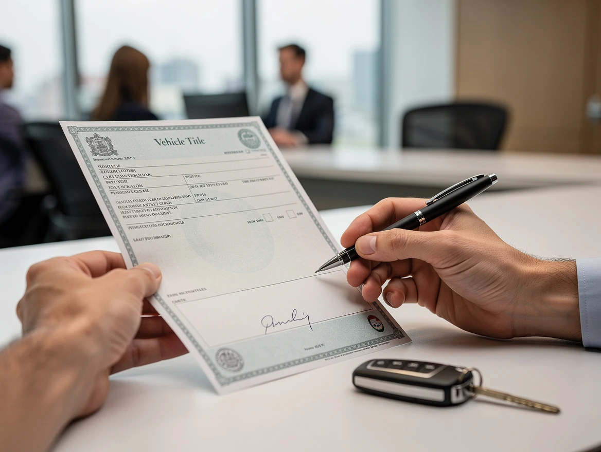 How to Fix an Unsigned Vehicle Title