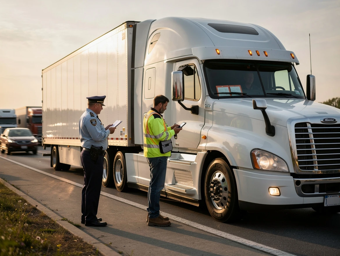 What are the immediate steps a hauler must take after being cited?