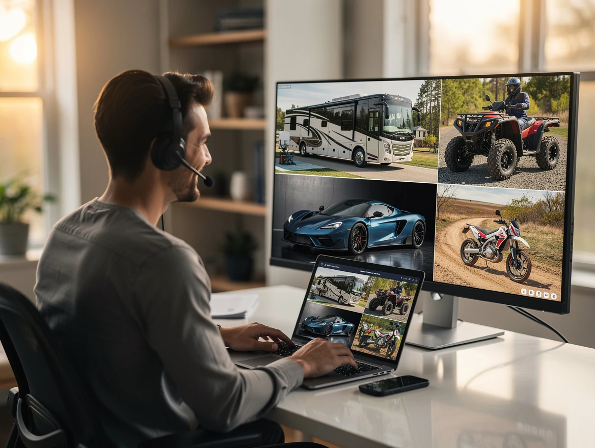 Remote Support for RV and Powersports Enthusiasts