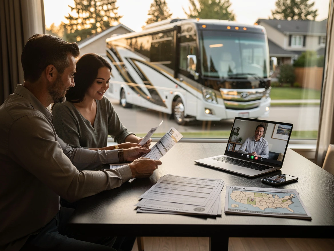 Securing Clean Title Documentation Across State Lines: How to Buy a Elevated RV Sight Unseen From Out of State (And Do It Right)