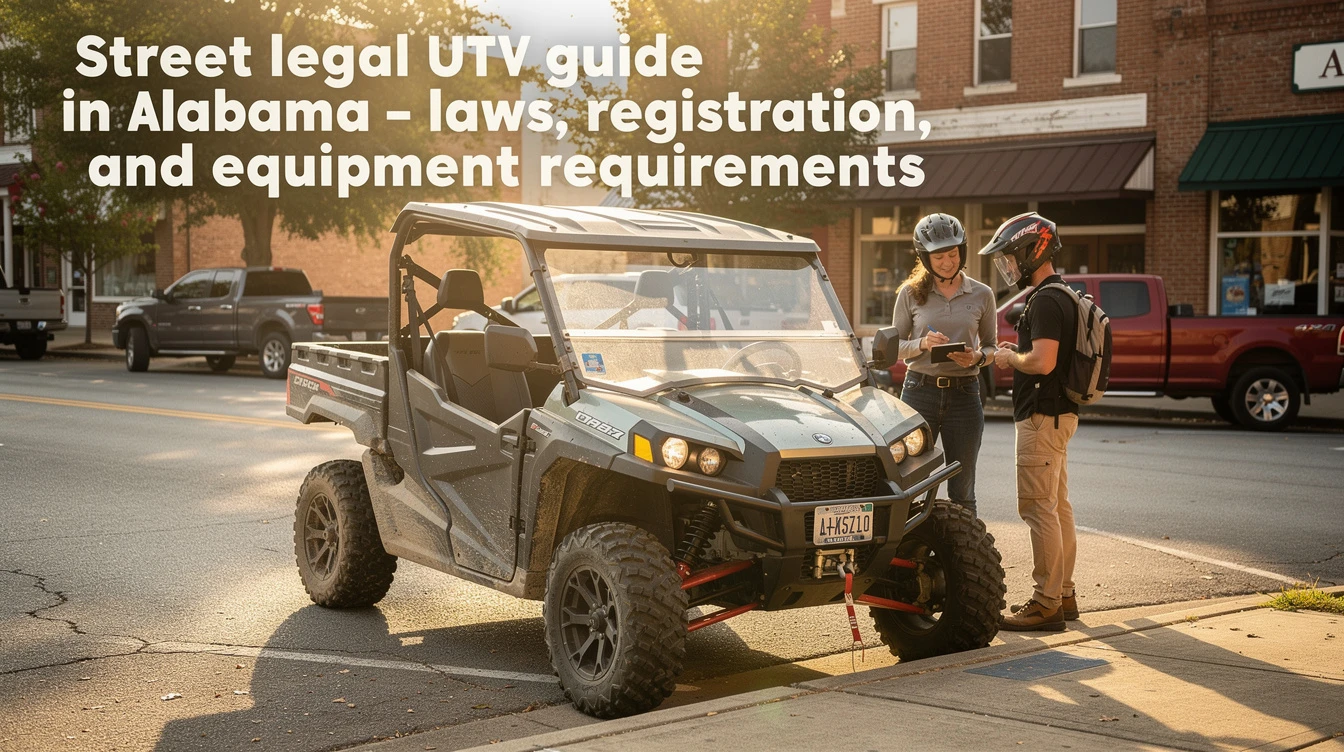 Street Legal UTV Guide in Alabama: Laws, Montana LLC Formation, and Equipment Requirements