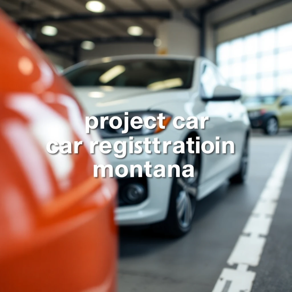 Project Car Registration Montana: The Complete Guide