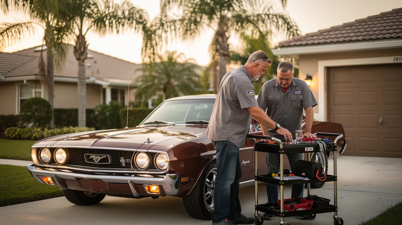 How to Make a Classic Car Street Legal in Florida