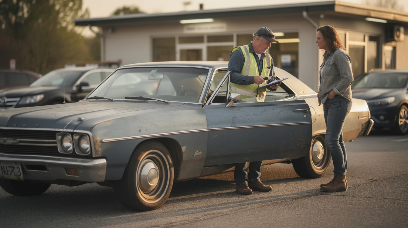 How to Register a Classic Car With No VIN
