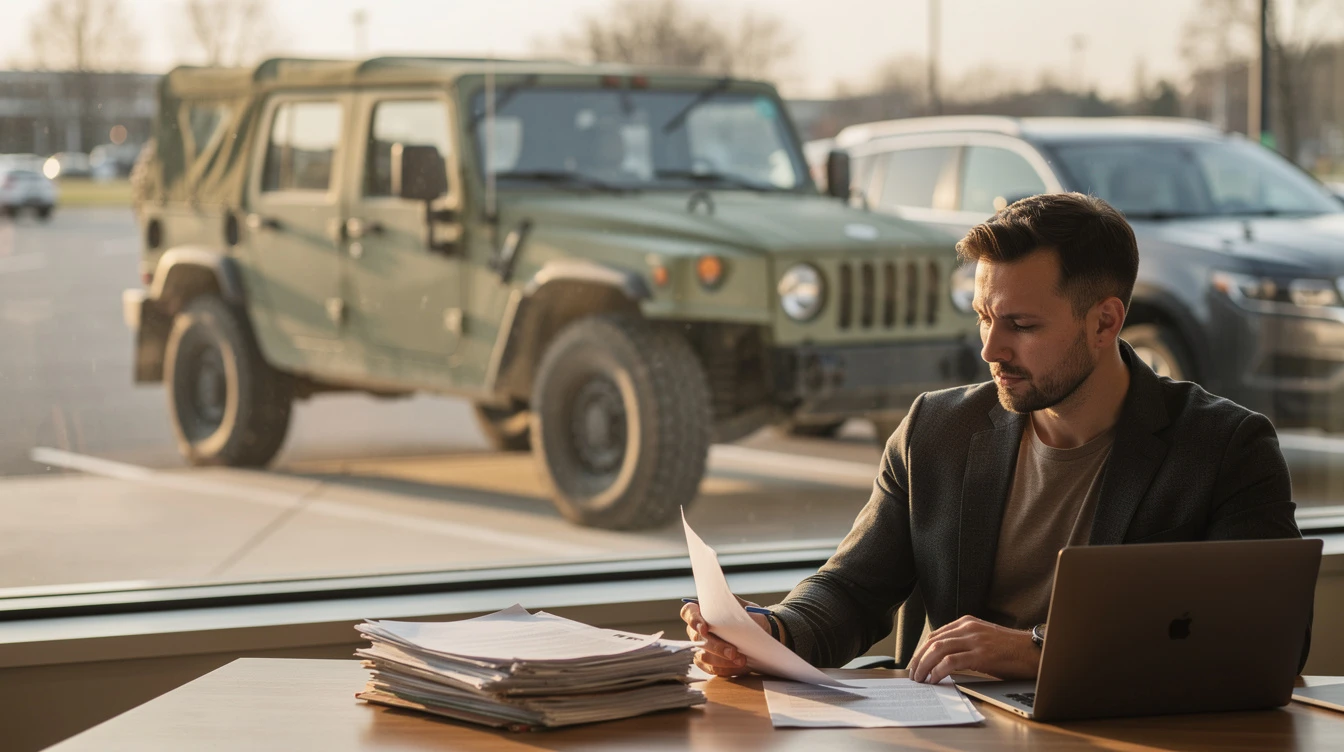 Can I Register a Military Vehicle Through an LLC?