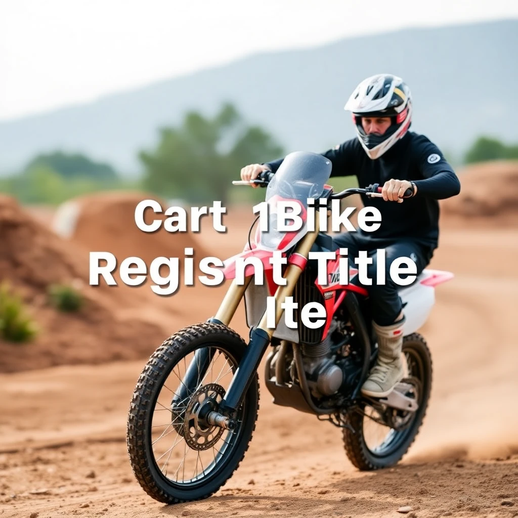 Dirt Bike Registration Without Title: What You Can Do