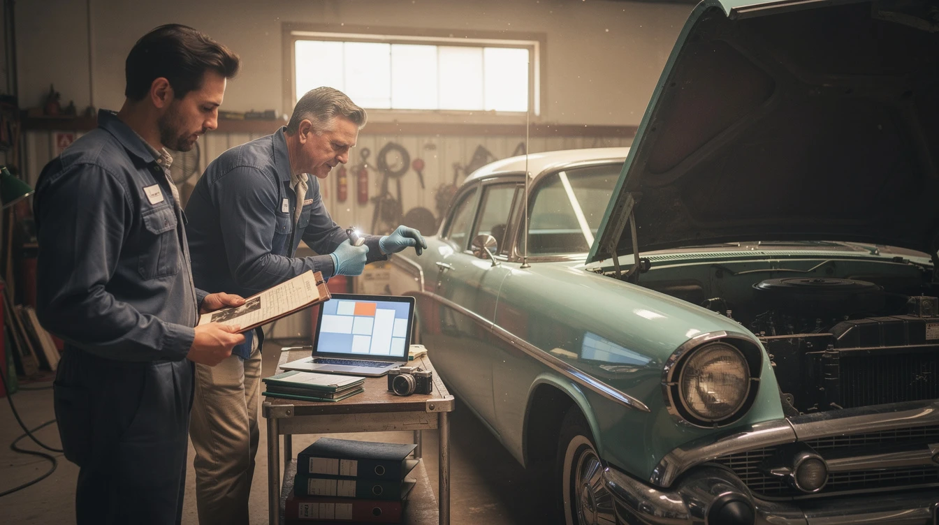 How to Verify Classic Car Originality: VIN & Docs