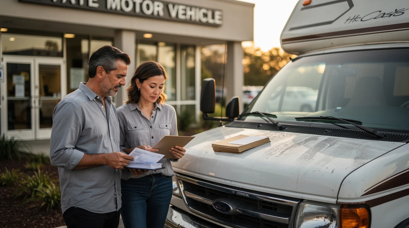 Register a Motorhome Without a Title, RV Options