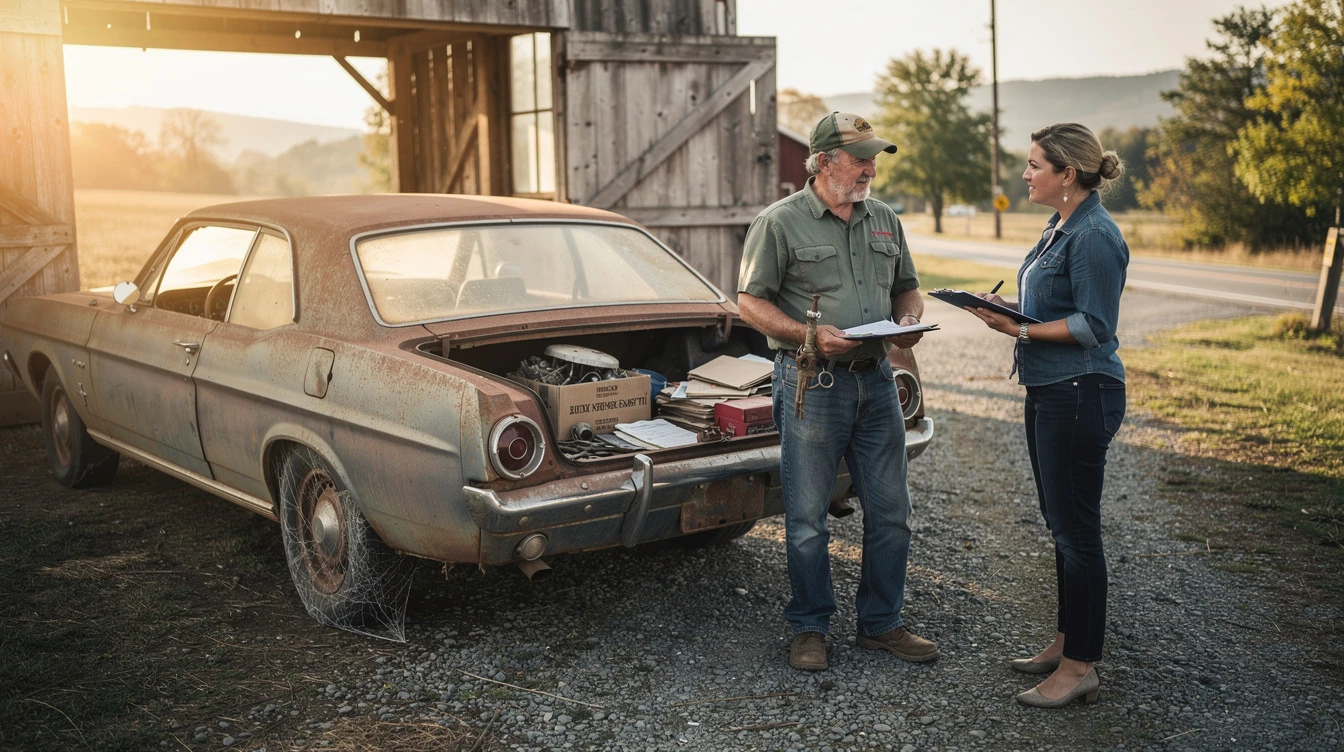 How to Title a Barn Find Car With No Paperwork