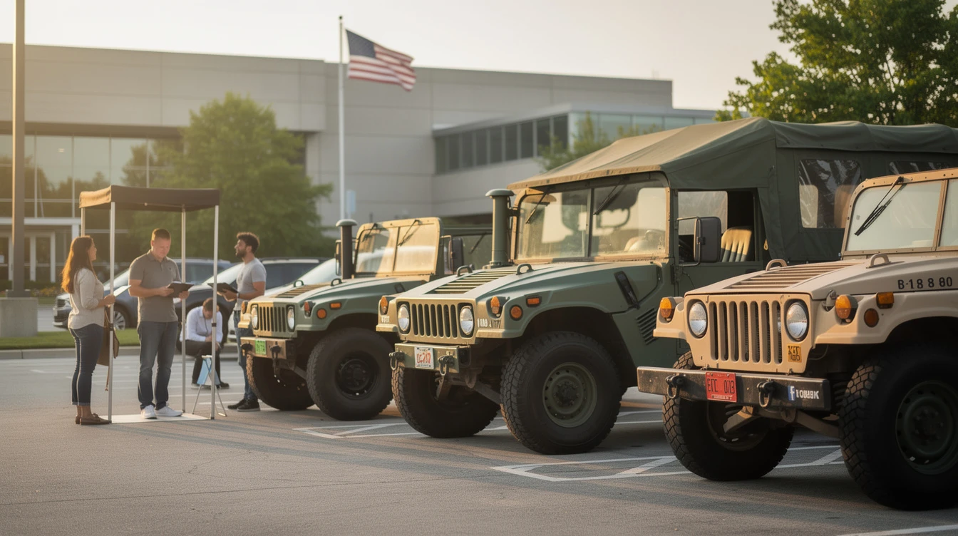 What States Have the Easiest Military Vehicle Registration?