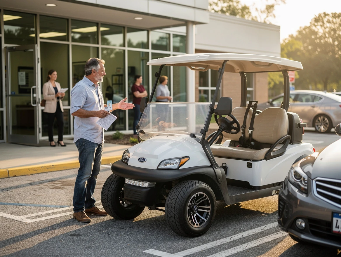 How Does the Registration Process for Golf Carts Work?
