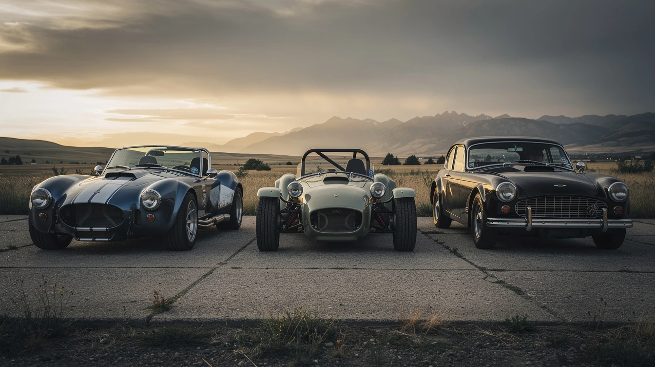 Montana kit car registration, Cobra replica and Lotus-style kit cars