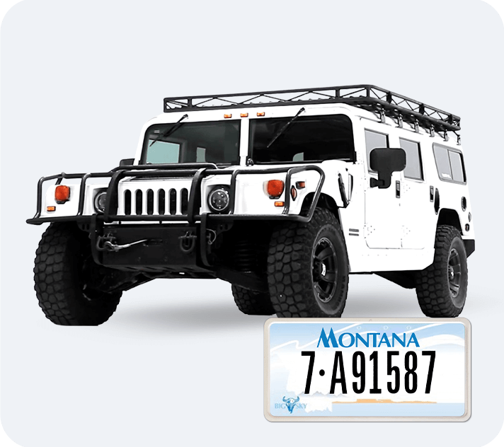 Humvee/military vehicle street legal service