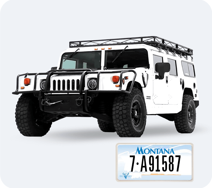 military vehicle registration