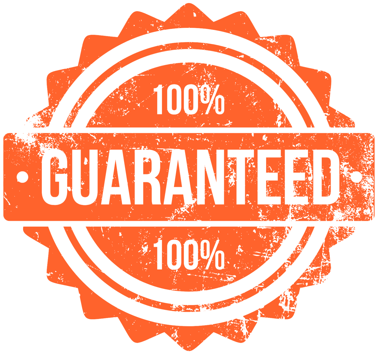 100% Guaranteed