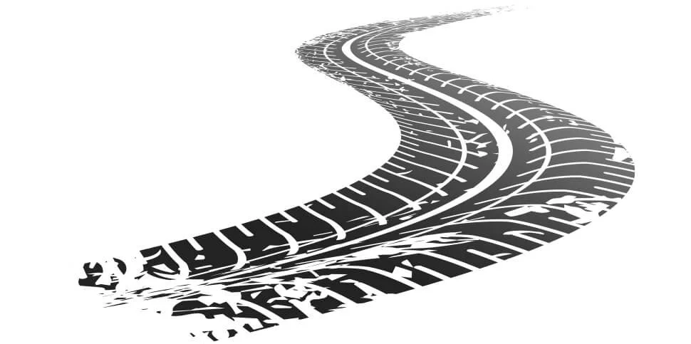 tire track