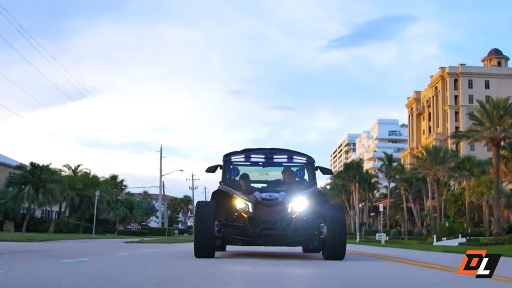 street legal utv on the road