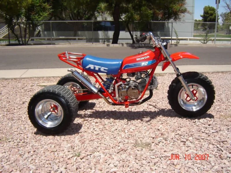Dirt Bike to Trike