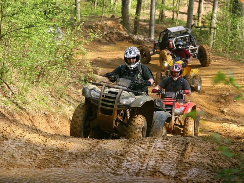 ATVs at Windrock Park