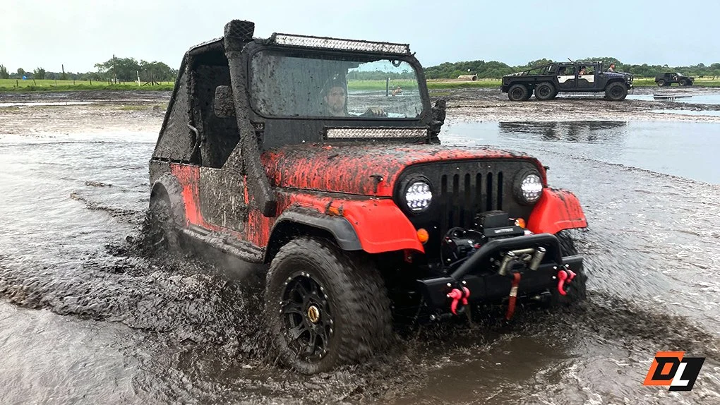 roxor in a mud puddle