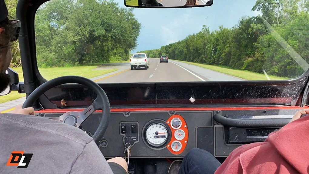 driving a street legal utv