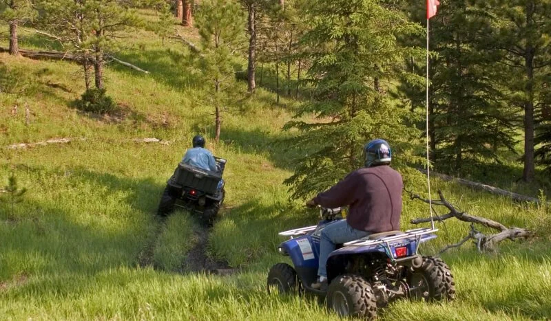 ATVs at Black Hills National Forest