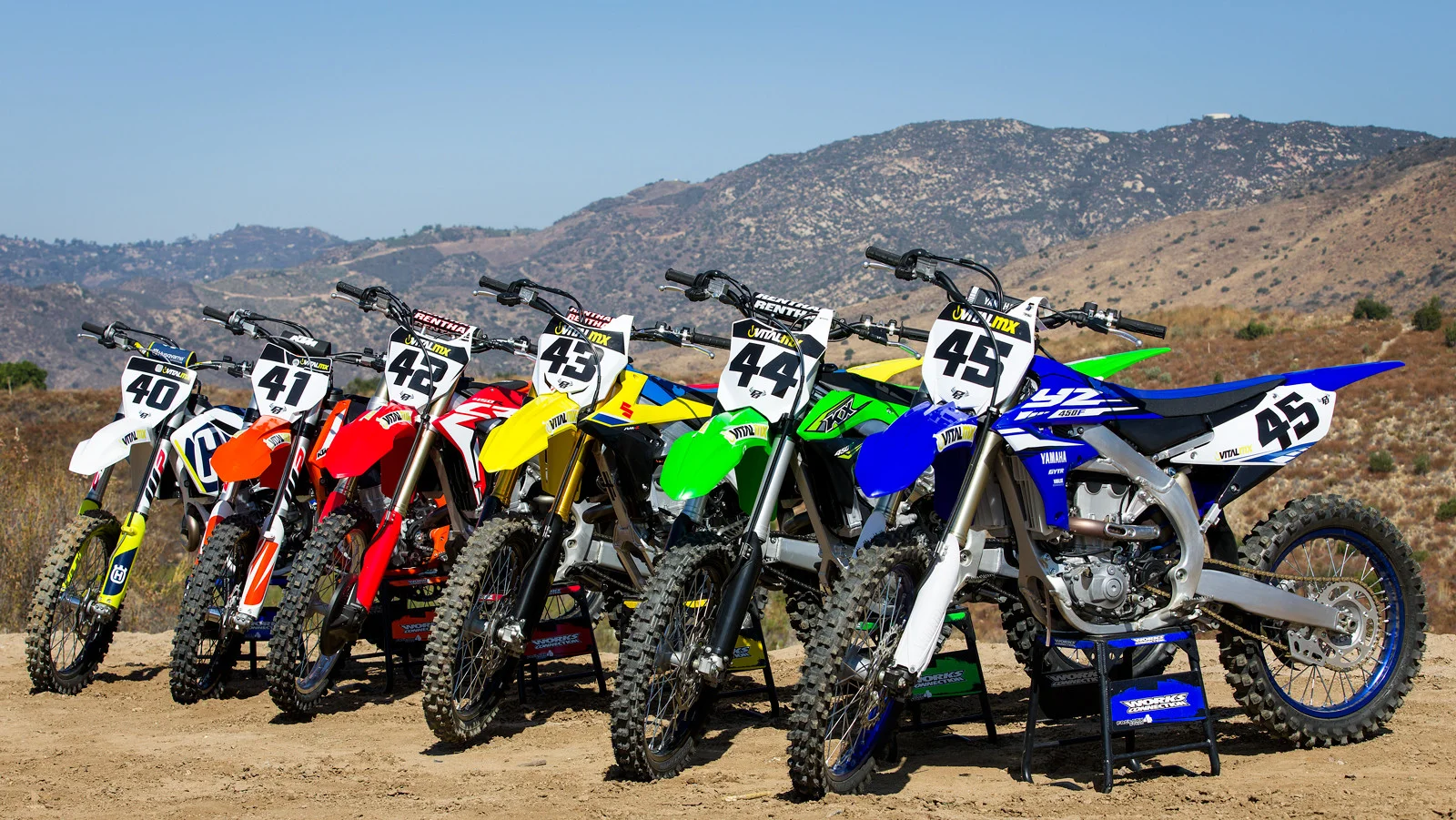 450cc dirt bikes