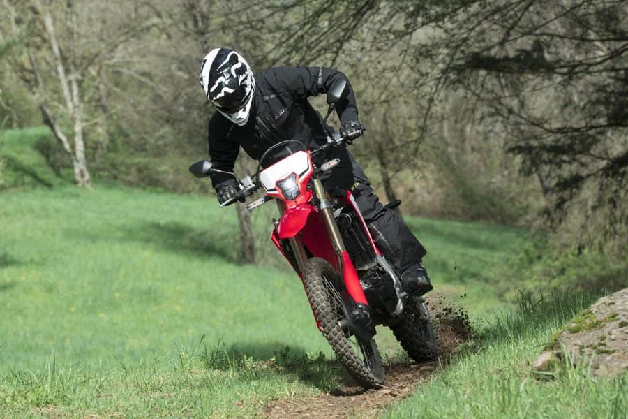 Honda CRF450L rider