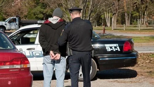 arrested without license