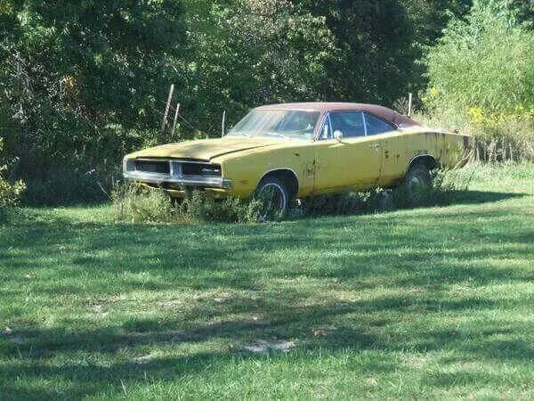 Abandoned 1969 Dodge Charger