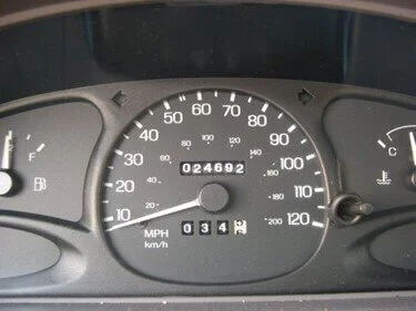 incorrect odometer reading
