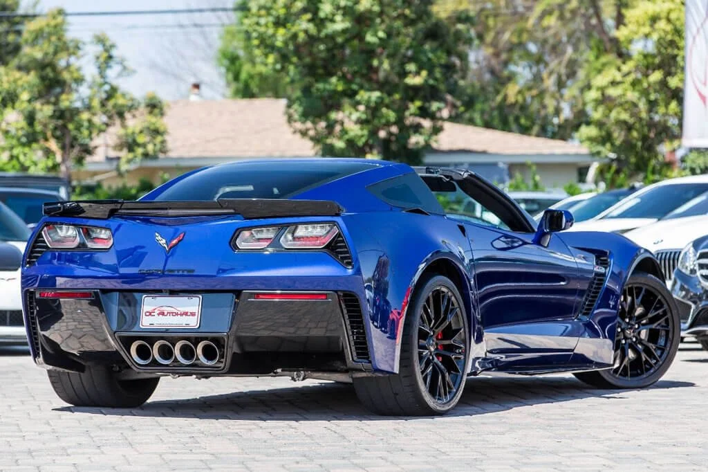 used corvette salvage title