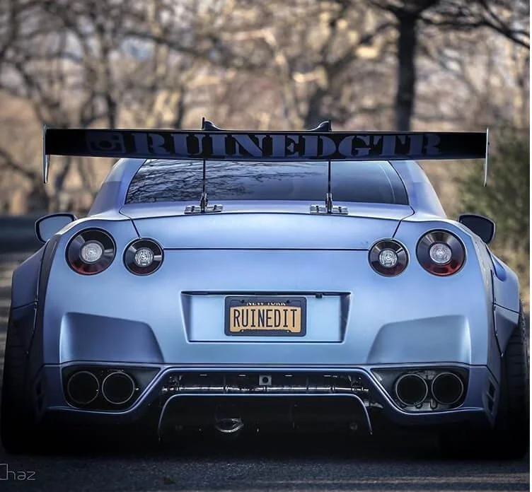 GTR with plate ruinedit