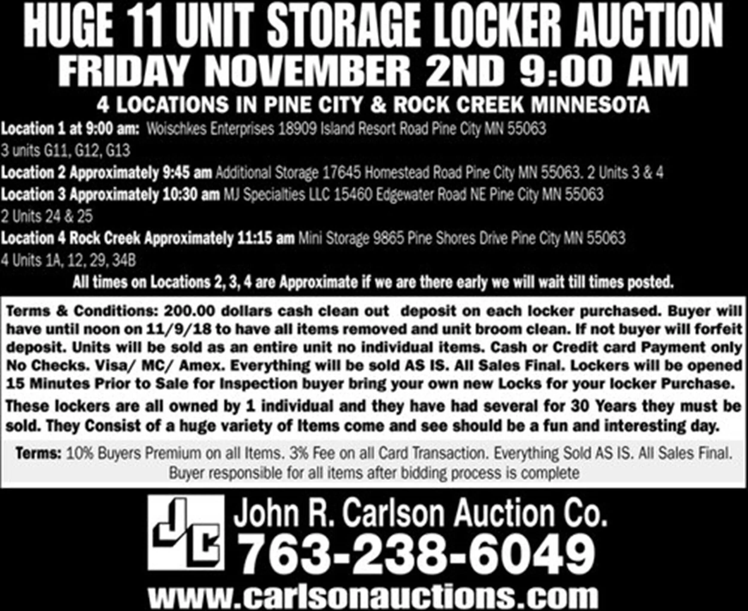 auction advertisement