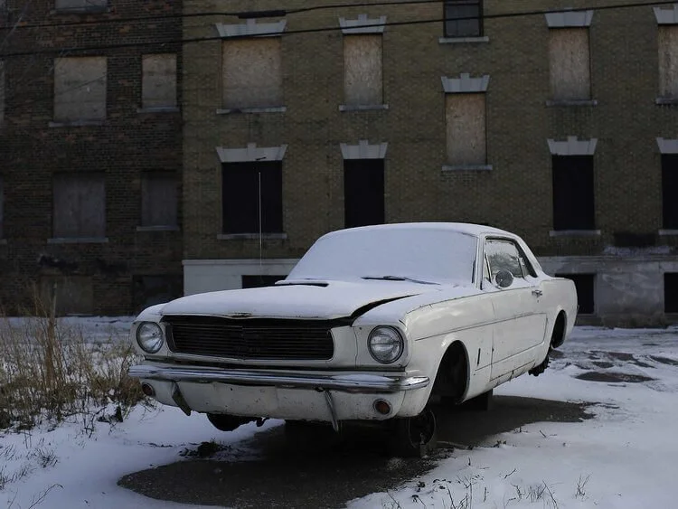 Abandoned Mustang