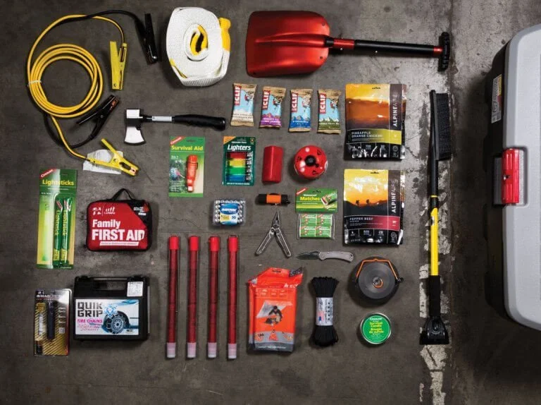 emergency winter car package
