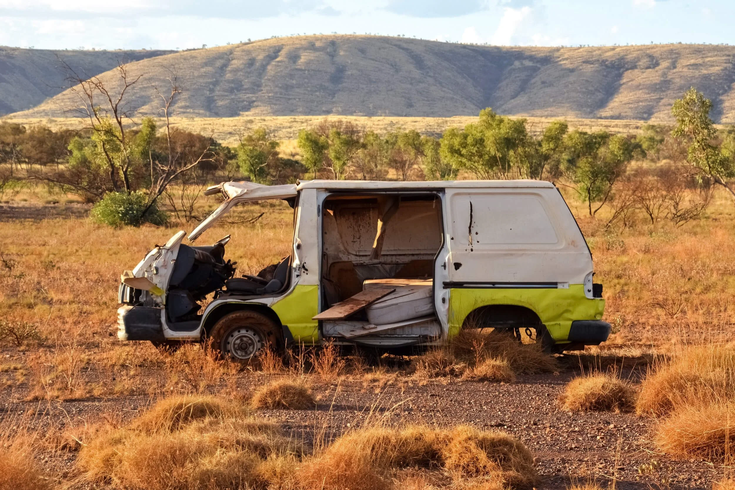 abandoned van salvage title